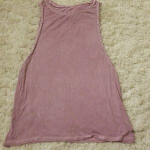 Purple tank top